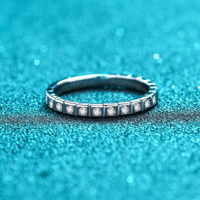 0.16 CT Half Circle Ring