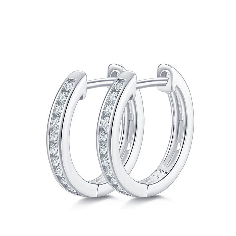 D Color Hoop Earrings