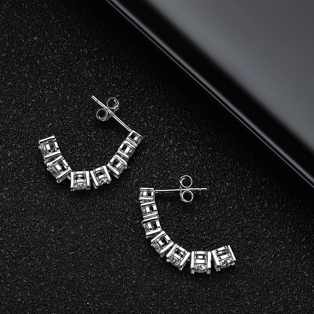 D VVS1 Pendant Earrings