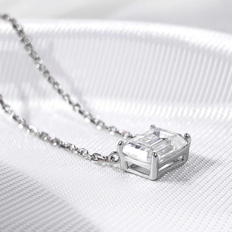 3CT Solitaire Necklace