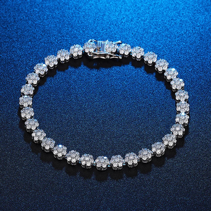 D Color VVS1 Tennis Bracelet