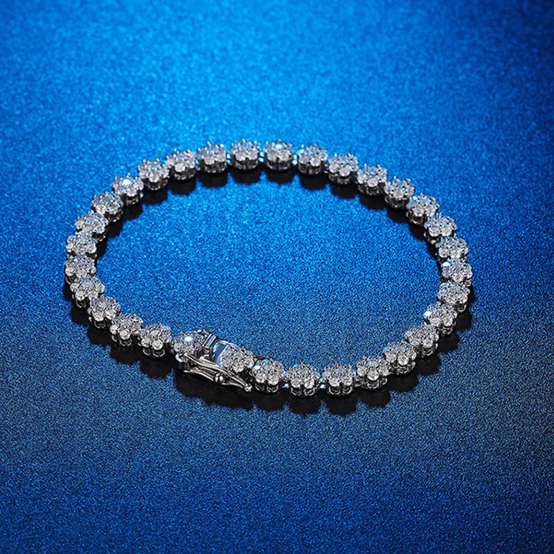 D Color VVS1 Tennis Bracelet