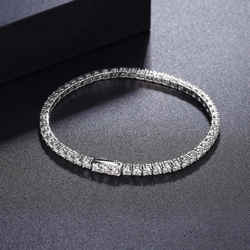 4mm Elegant Tennis Bracelet