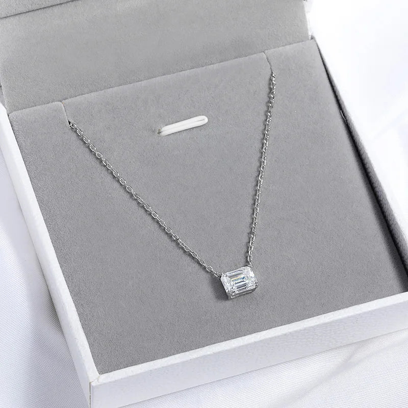 3CT Solitaire Necklace