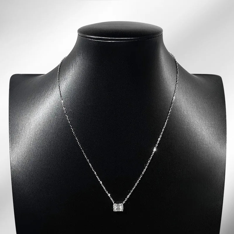 3CT Solitaire Necklace