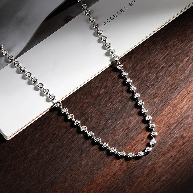 3mm Tennis Necklace