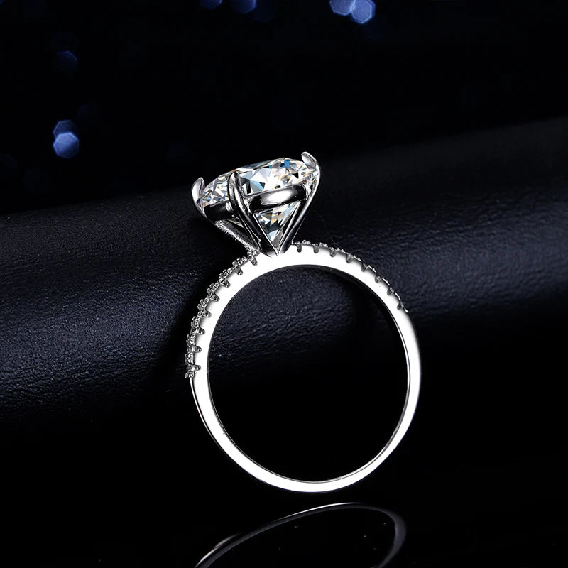 5 CT D Color Ring Eternity Band
