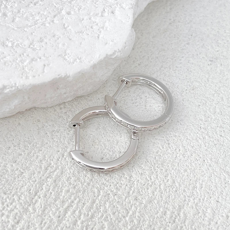 D Color Hoop Earrings