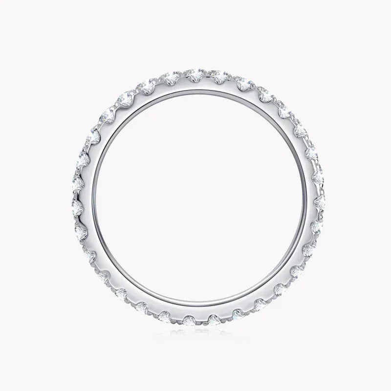 D Color 2mm Diamond Ring