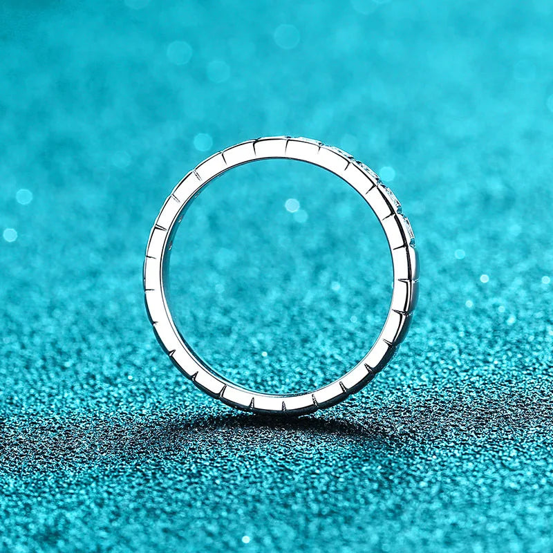 0.16 CT Half Circle Ring