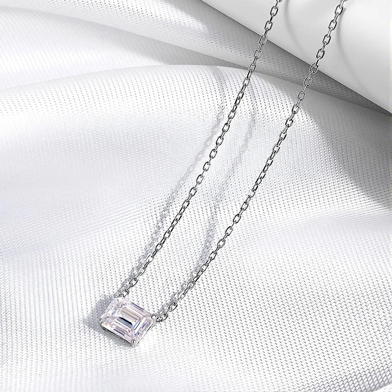 3CT Solitaire Necklace