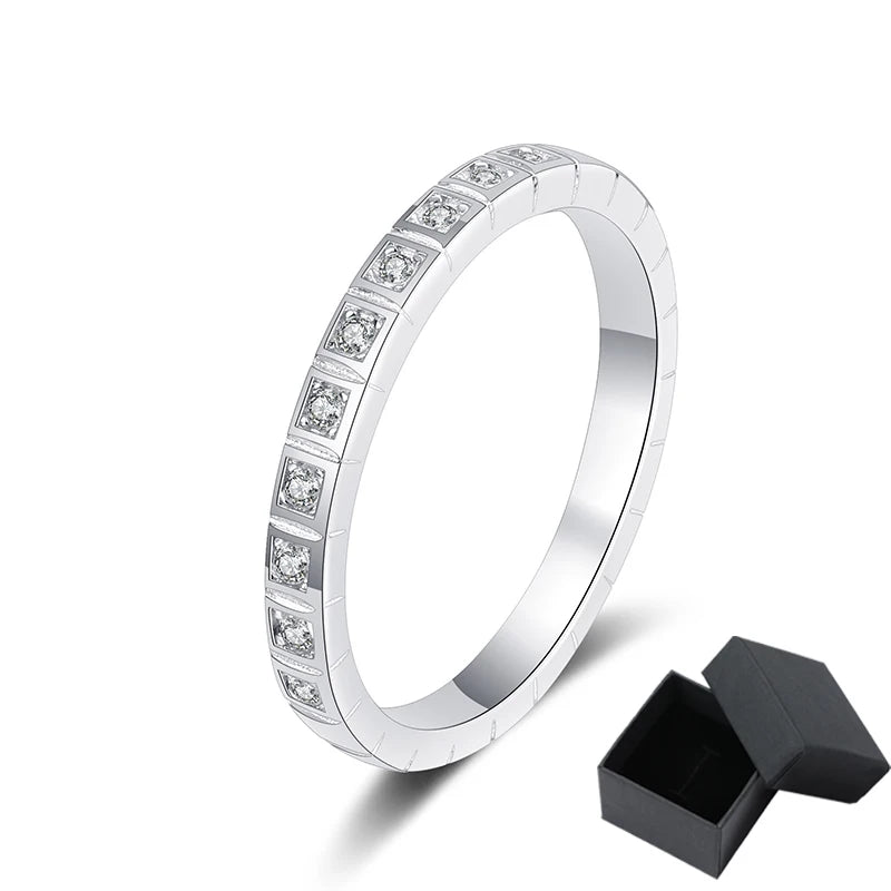 0.16 CT Half Circle Ring