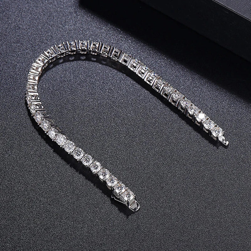 4mm Elegant Tennis Bracelet