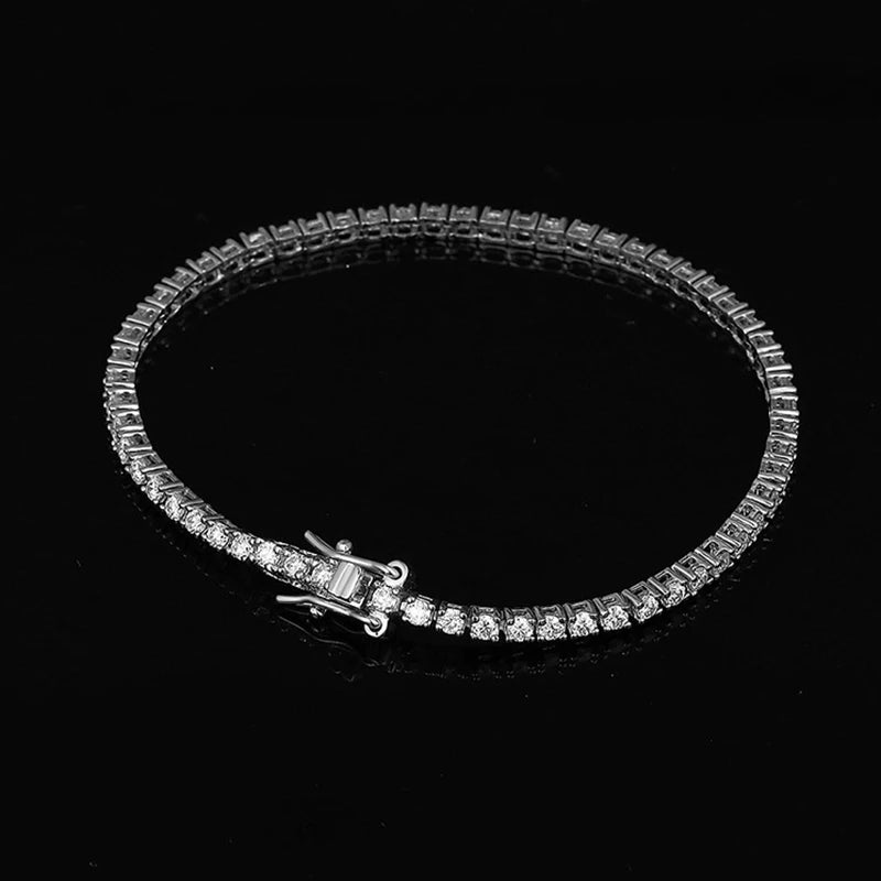 2mm D Color Tennis Bracelet