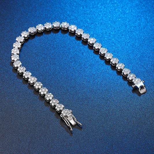 D Color VVS1 Tennis Bracelet