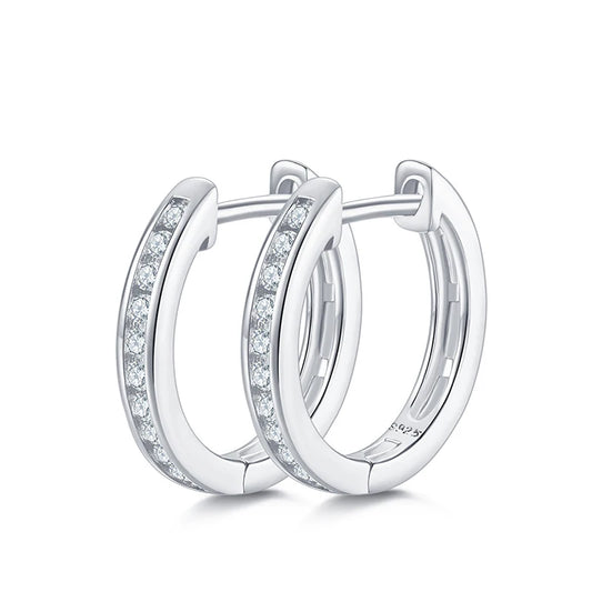 D Color Hoop Earrings