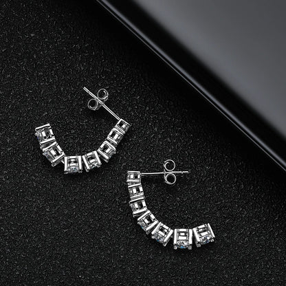 D VVS1 Pendant Earrings