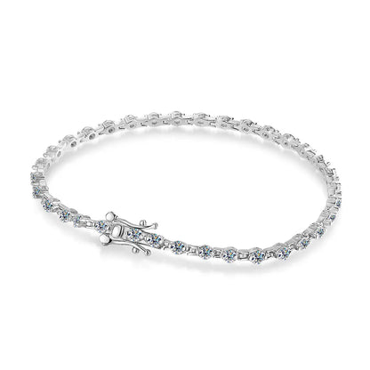 3mm D VVS1 Tennis Bracelet