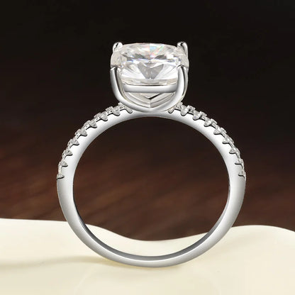 3 CT D VVS1 Cushion Ring