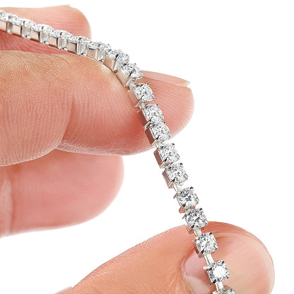 6.4 CT D VVS1 Tennis Bracelet