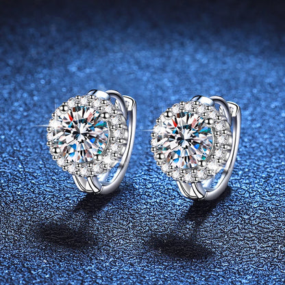1 CT 6.5mm Earrings