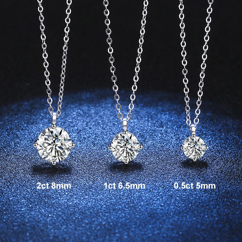 0,5-2CT D VVS1 Pendant Necklace