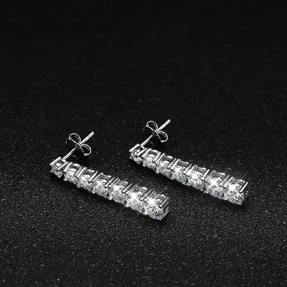 D VVS1 Pendant Earrings