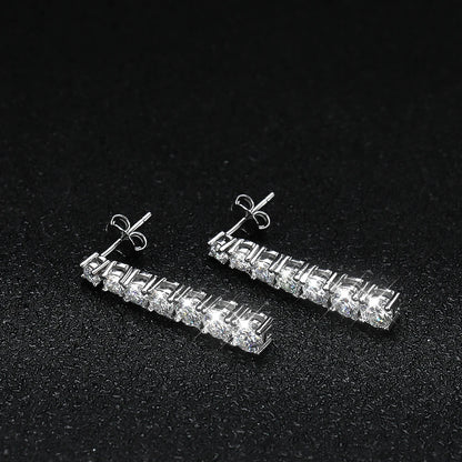 D VVS1 Pendant Earrings