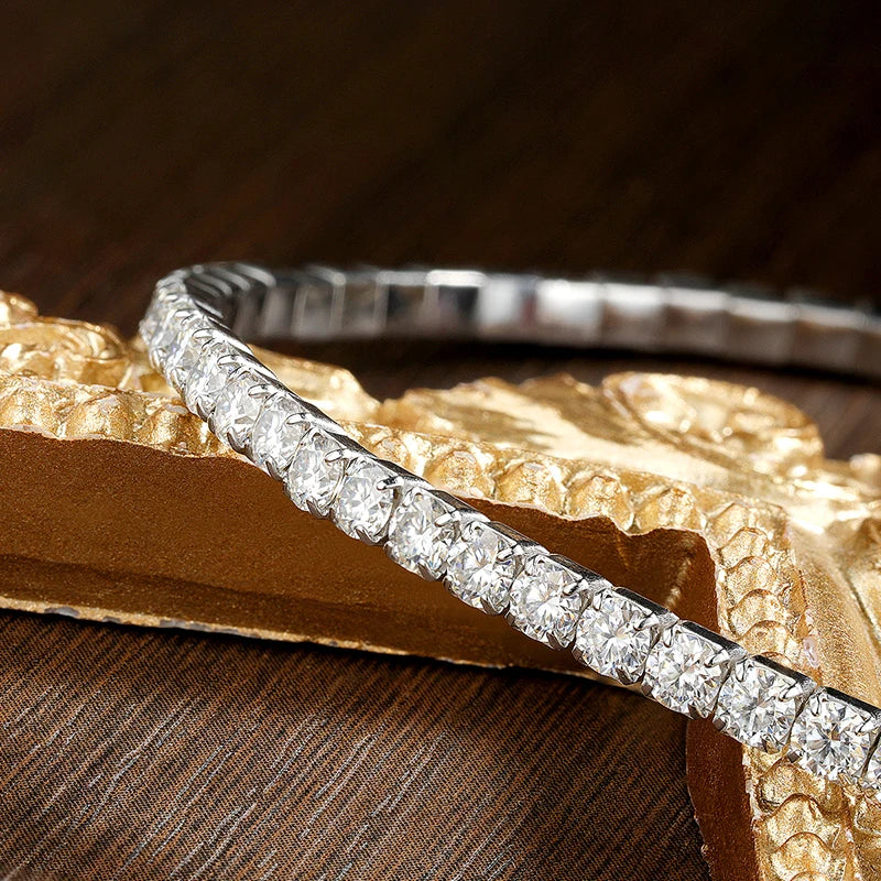 6.4 CT D VVS1 Tennis Bracelet