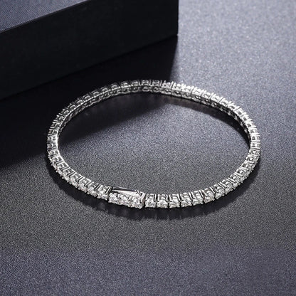 4mm Elegant Tennis Bracelet