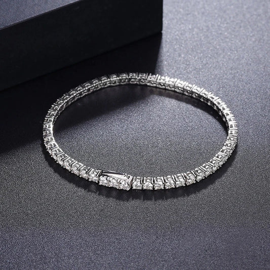 4mm Elegant Tennis Bracelet