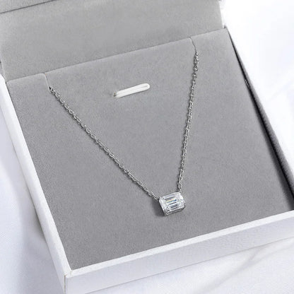 3CT Solitaire Necklace