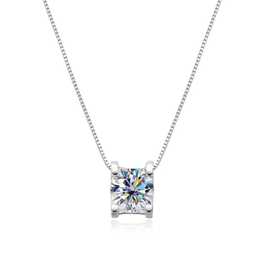 2CT Diamond Pendant Necklace