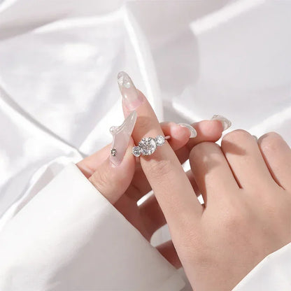 2 CT 3-Stone Engagement Ring