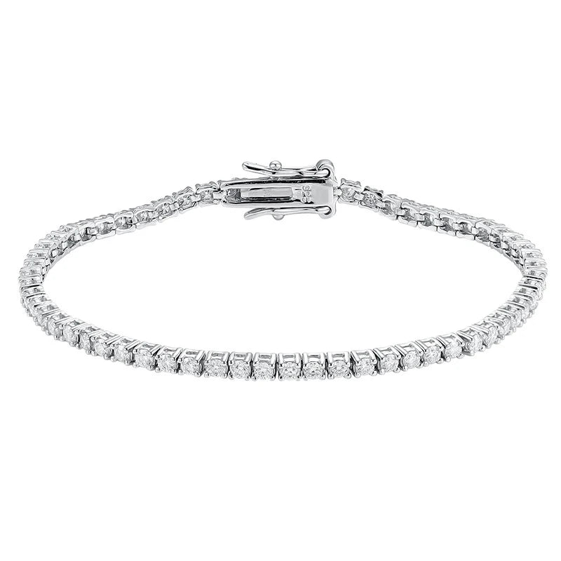 2mm D Color Tennis Bracelet