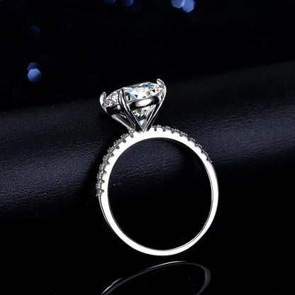5 CT D Color Ring Eternity Band