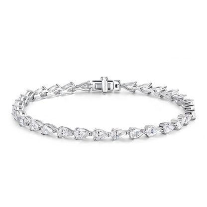 Pear Cut Tennis Bracelet