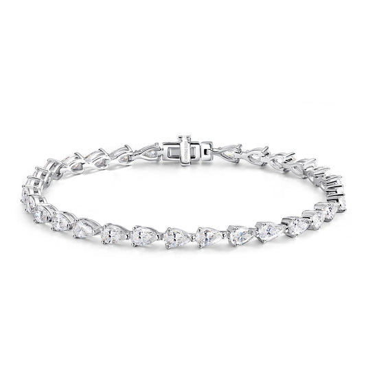Pear Cut Tennis Bracelet