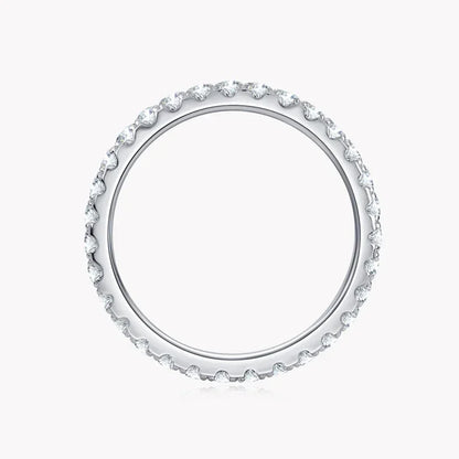 D Color 2mm Diamond Ring