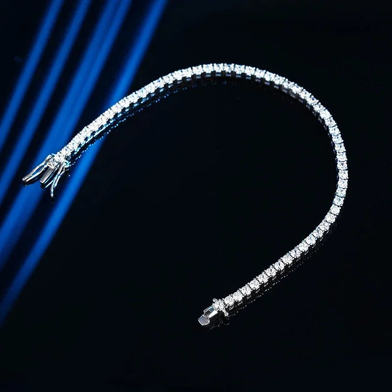 2.5mm D VVS1 Tennis Bracelet