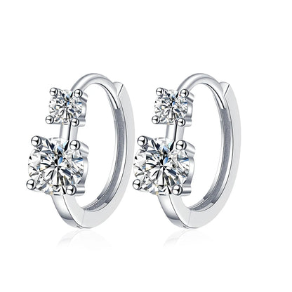 D Color Hoop Earrings