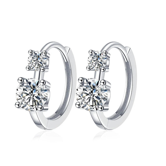 D Color Hoop Earrings