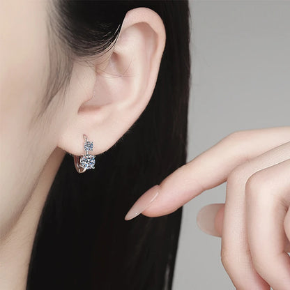 D Color Hoop Earrings