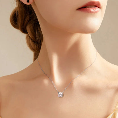 2ct D VVS1 Solitaire Pendant Necklace