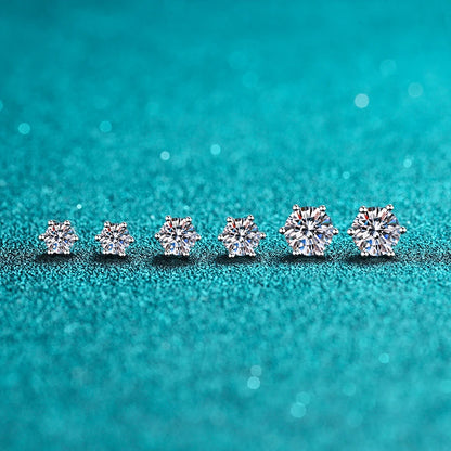 1CT Classic Stud Earrings